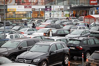 Prekybos centro RIMI stovėjimo aikštelė
