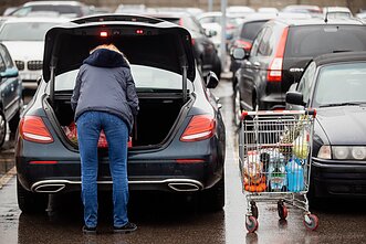 Prekybos centro RIMI stovėjimo aikštelė