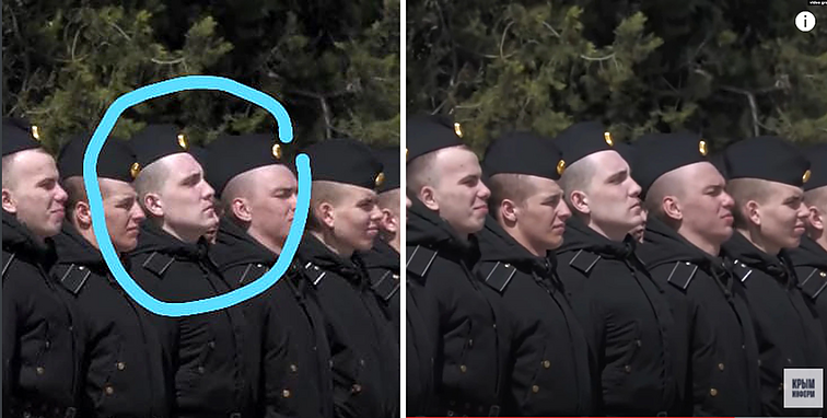 RFE/RL gavo „Moskva“ laive tarnavusio Sergejaus Grudinino nuotrauką iš jo šeimos, kuri, veikiausiai, buvo daryta tuo pačiu metu, kaip ir Rusijos paviešintas vaizdo įrašas, kuriame tariamai užfiksuoti laivo nuskendimą išgyvenę jūreiviai. S. Grudinino šeimos nariai teigia vis dar neturintys informacijos apie jo buvimo vietą.