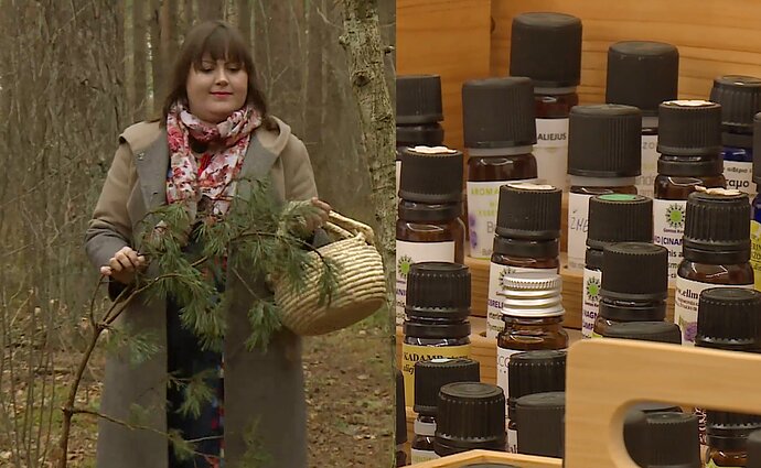 Aromaterapeutė Aistra Papaitė - Kazlauskienė: kaip visko, ko prisireikia, pasigaminti namuose ir kaip tapti miesto žolininku?