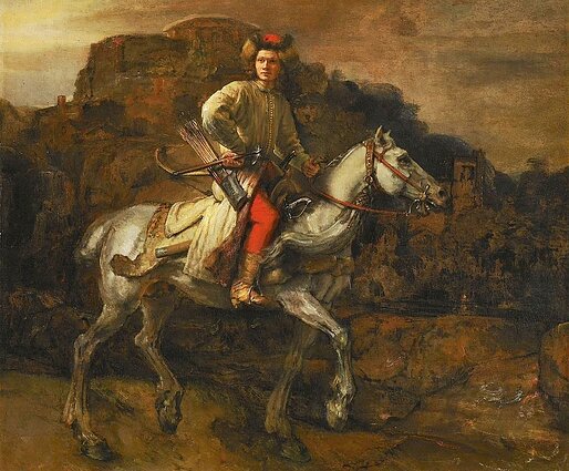 Rembrandto „Lenkų raitelis“
