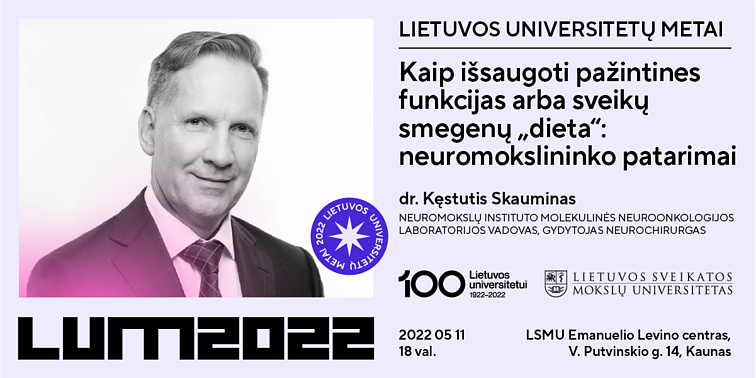 Kaip išsaugoti pažintines funkcijas arba sveikų smegenų „dieta“: neuromokslininko patarimai