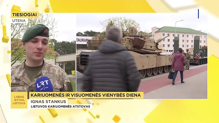 Trečiąjį gegužės savaitgalį vyksta kariuomenės ir visuomenės vienybės diena