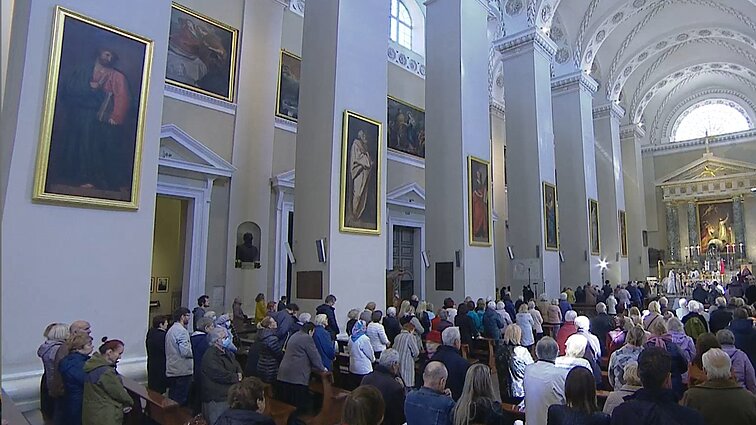 Šv. Mišios iš Vilniaus šv. Vyskupo Stanislovo ir šv. Vladislovo arkikatedros bazilikos