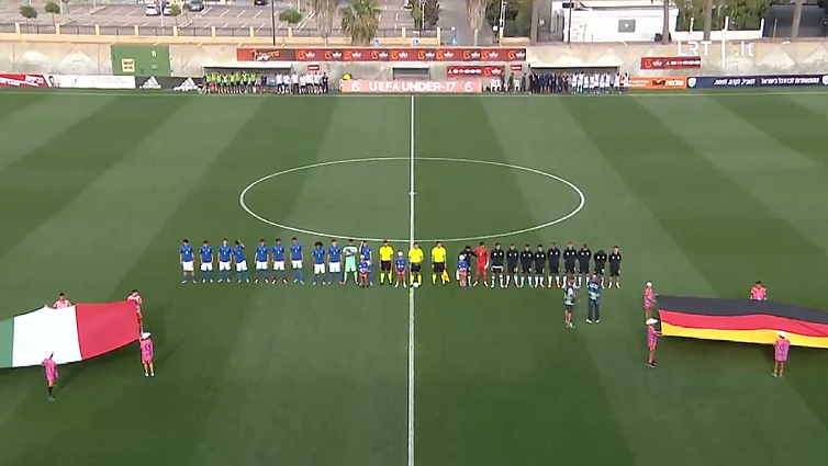 UEFA Europos vaikinų (iki 17 m.) futbolo čempionatas. A grupė. Italija – Vokietija