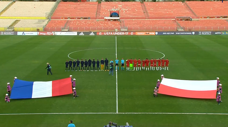 UEFA Europos vaikinų (iki 17 m.) futbolo čempionatas. B grupė. Prancūzija – Lenkija