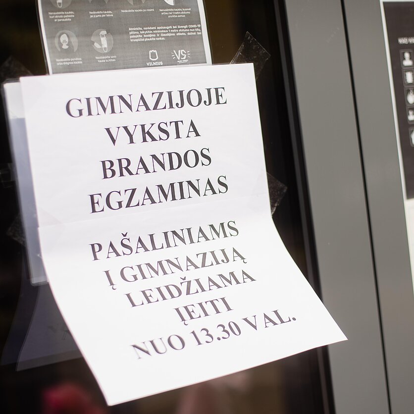 J. Stacevičiaus / LRT nuotr., Matematikos egzaminas