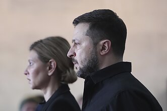 Елена и Владимир Зеленские
