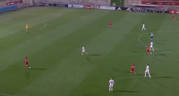 UEFA Europos vaikinų (iki 17 m.) futbolo čempionatas. C grupė. Turkija – Ispanija