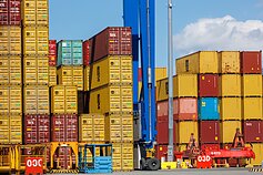 Klaipėdos uostas; konteineriai