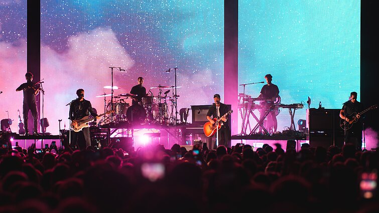 „OneRepublic“ koncerto Kaune akimirka „OneRepublic“ koncerto Kaune akimirka
