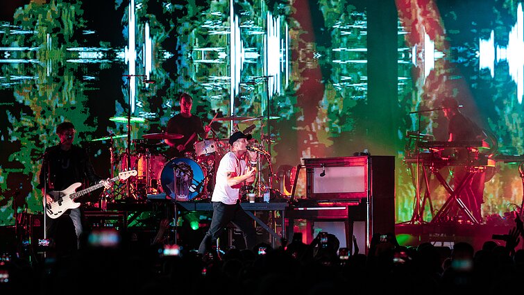 „OneRepublic“ koncerto Kaune akimirka „OneRepublic“ koncerto Kaune akimirka