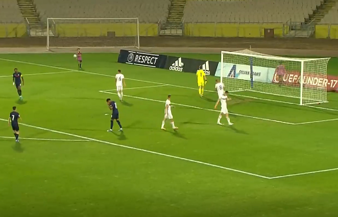 UEFA Europos vaikinų (iki 17 m.) futbolo čempionatas. B grupė. Prancūzija – Bulgarija