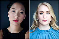 Mae Hayashi ir Bryndís Guðjónsdóttir