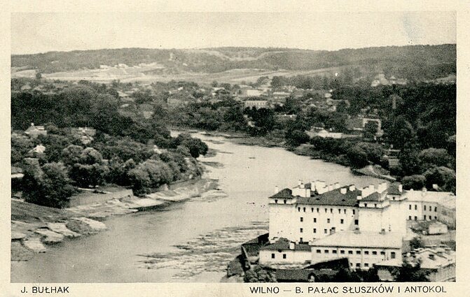 Slushko Palace and Antakalnis. Photo by Jan Bułhak, 1915