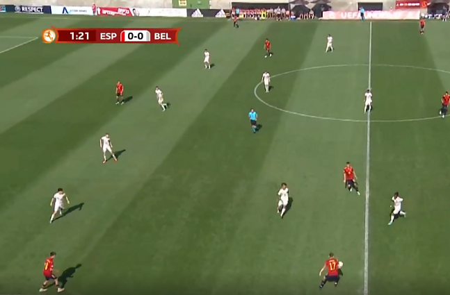 UEFA Europos vaikinų (iki 17 m.) futbolo čempionatas. C grupė. Ispanija – Belgija