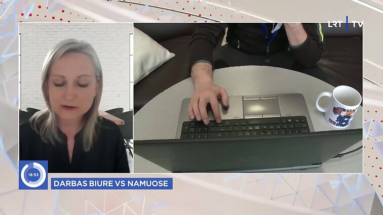 Profesorė apie nuotolinį darbą: gali dirbti be priekaištų, bet greičiausiai nebūsi pirmas, kurį pakels pareigose