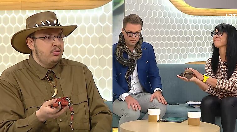 Egzotinių gyvūnų augintojas Gerardas: pirmajam šaltakraujui pinigus susitaupė dar būdamas devynerių