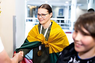 Gabrielė Stonkutė parsivežė pasaulio bokso čempionato aukso medalį