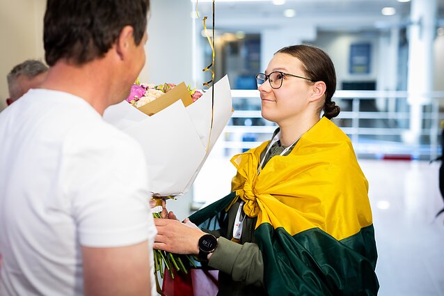 Gabrielė Stonkutė parsivežė pasaulio bokso čempionato aukso medalį