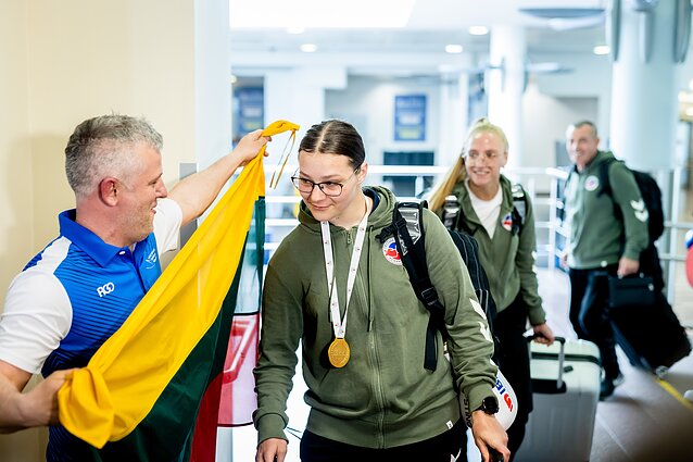 Gabrielė Stonkutė parsivežė pasaulio bokso čempionato aukso medalį