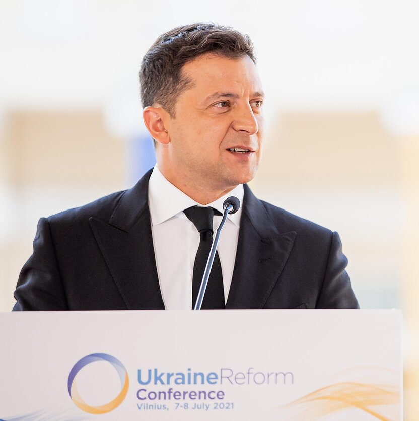 E. Blažio / LRT nuotr., Vladymyras Zelenskis