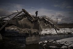 Rusijos pajėgų sunaikinta Irpinė
