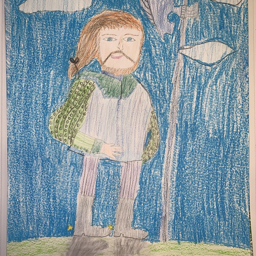 Vakaro pasaka. Hans Christian Andersen. „Skiltuvas“