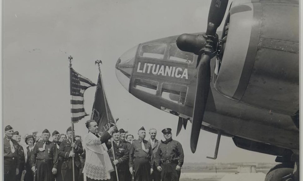 Lėktuvo „Lituanica“ šventinimas 1943 m. 
