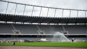 Rekonstruojamas Dariaus ir Girėno stadionas Rekonstruojamas Dariaus ir Girėno stadionas