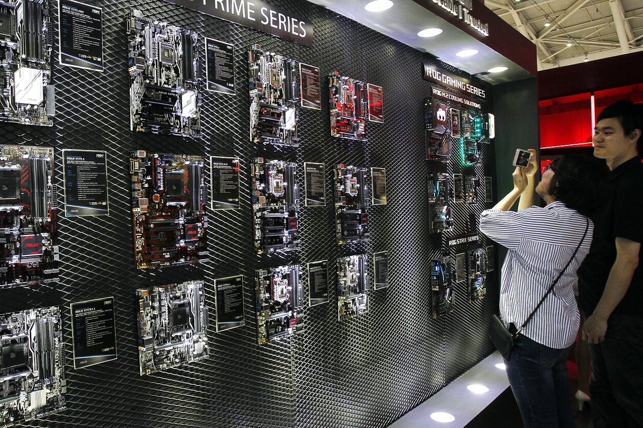 Technology expo in Taipei (associative image)