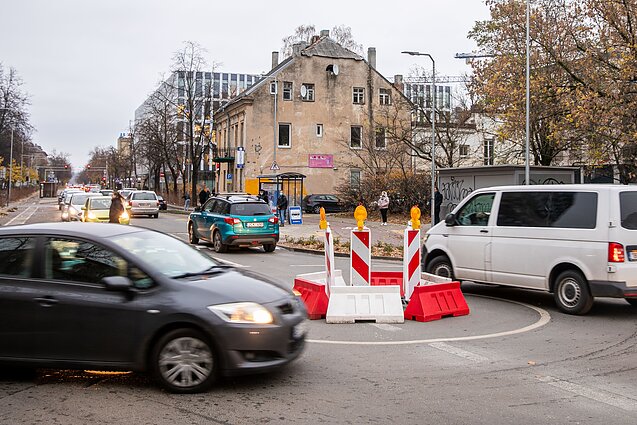 Eismo pakeitimai Vytenio-Naugarduko gatvių sankryžoje
