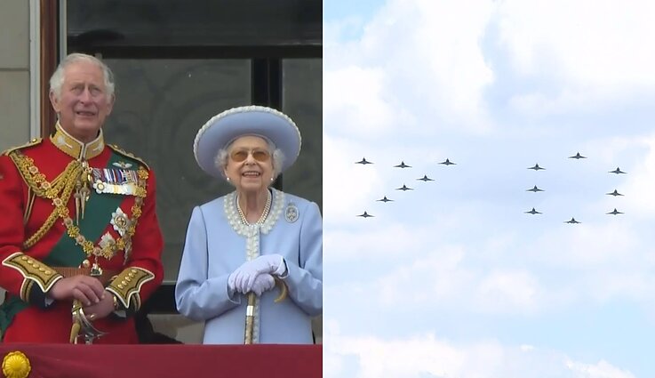 Pamatykite: akimirkos iš Londone vykusių karalienės Elžbietos II valdymo jubiliejaus iškilmių