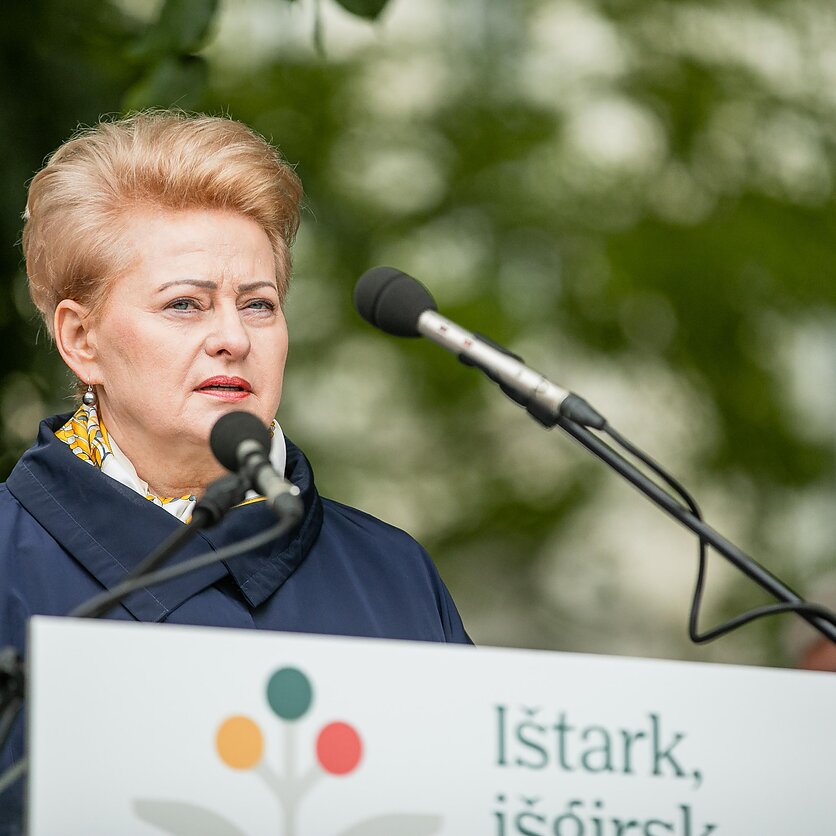 J. Stacevičiaus / LRT nuotr., Dalia Grybauskaitė
