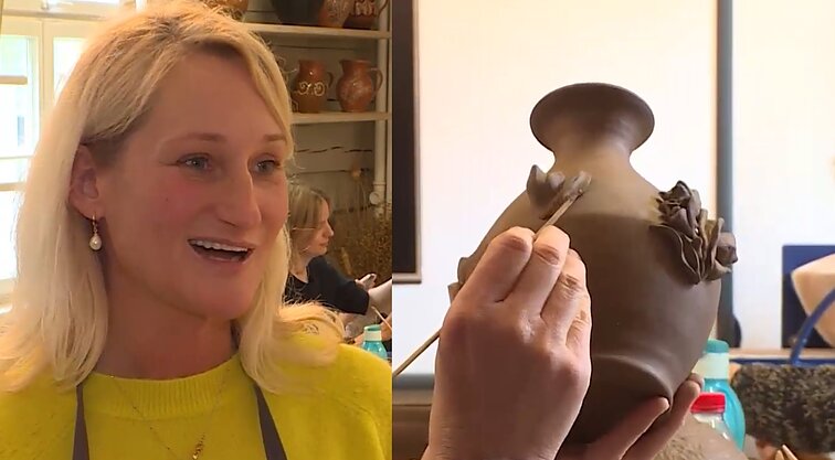 Kuršėnuose vyksta keramikos dienos: dėl pigių įvežtinių gaminių, lietuviški vis rečiau perkami