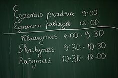 Anglų kalbos egzaminas