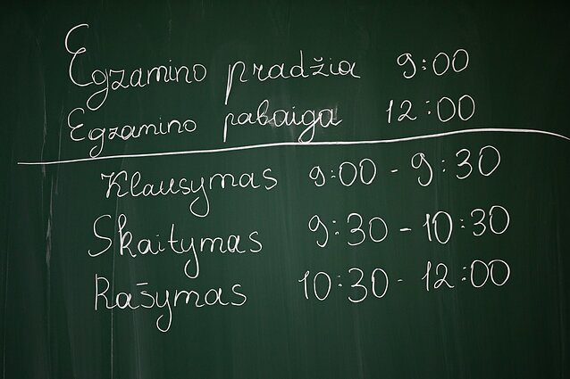 Anglų kalbos egzaminas