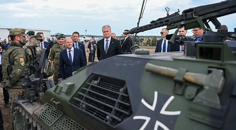 Panorama. Nuo maždaug tūkstančio iki penkių tūkstančių karių: Vokietijos vadovaujamas batalionas Lietuvoje virs brigada