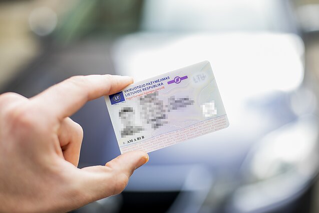 Lietuvos Respublikos vairuotojo pažymėjimas Lietuvos Respublikos vairuotojo pažymėjimas