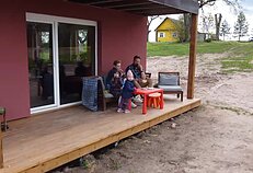 Mindaugas Balčiūnas su šeima Mindaugas Balčiūnas su šeima