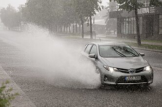 Lietus. Audra Vilniuje