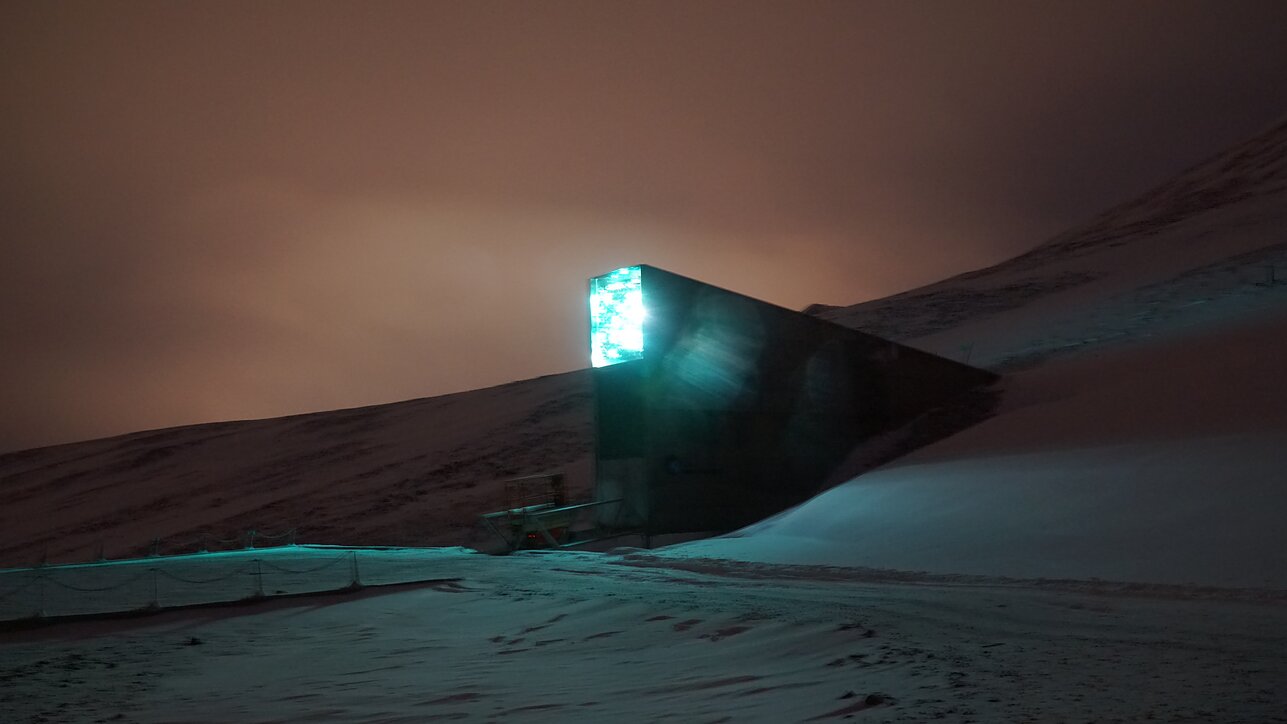 Global Seed Vault in Svalbard Global Seed Vault in Svalbard