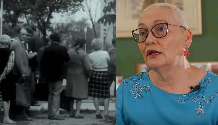 Maldeikienė apie deficitą parduotuvėse sovietmečiu: jei stovi didžiulė eilė, maisto yra, jei eilės nėra – nėra ir maisto