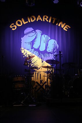 „Gogol Bordello“ koncerto akimirka „Gogol Bordello“ koncerto akimirka