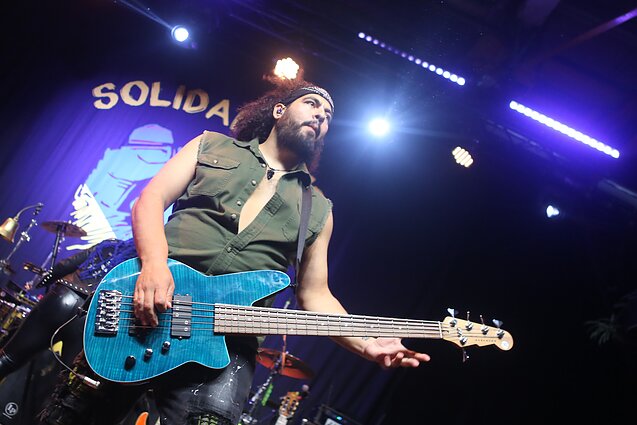 „Gogol Bordello“ koncerto akimirka „Gogol Bordello“ koncerto akimirka