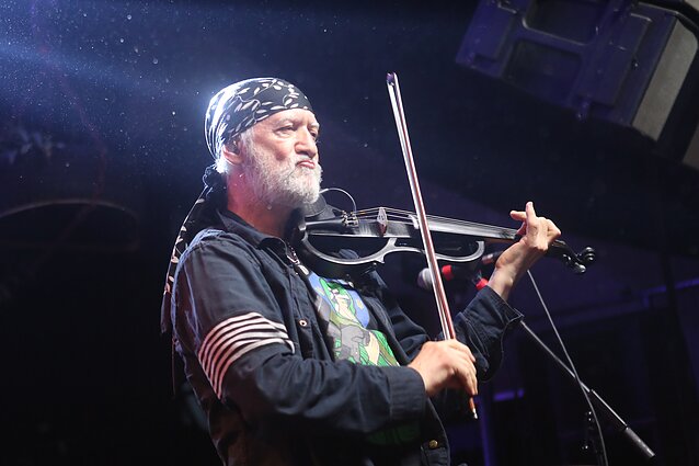 „Gogol Bordello“ koncerto akimirka „Gogol Bordello“ koncerto akimirka