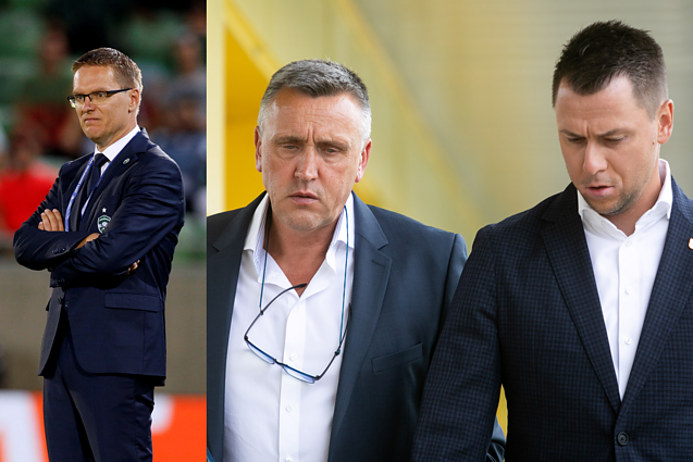Valdas Dambrauskas, Valdas Ivanauskas ir Edgaras Stankevičius Valdas Dambrauskas, Valdas Ivanauskas ir Edgaras Stankevičius