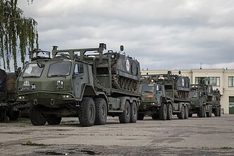 M113 tracked personnel carriers