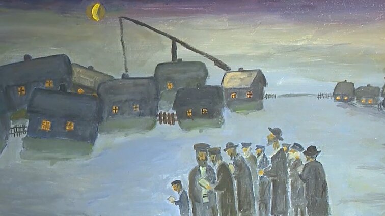 Holokaustą išgyvenusio menininko paroda: darbai simbolizuoja vaikystės prisiminus