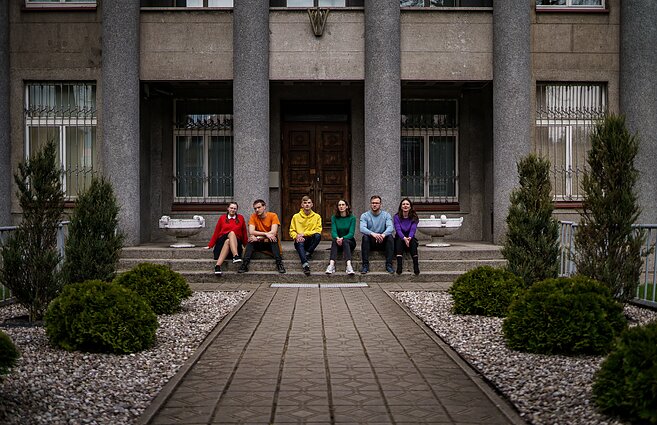 Meninė akcija „#HiddenFlag“ Tauragėje Meninė akcija „#HiddenFlag“ Tauragėje